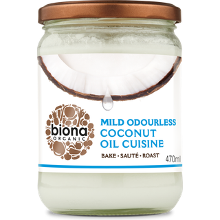 Biona Organic Kokosolie smagsneutral, Økologisk - 470 ml.