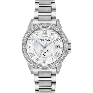 Bulova 96R232 Damenuhr Marine Star Diamond 32mm 10ATM