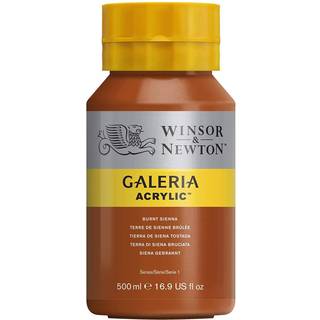 Galeria akrylmaling 500 ml - Burnt Sienna Opaque