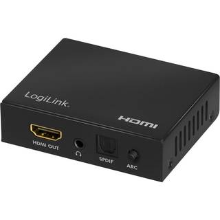 LogiLink HDMI Lyd Extractor - 4K 60Hz - Sort