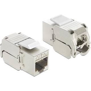 DeLOCK Keystone Module RJ45 jack > LSA Cat.6A STP