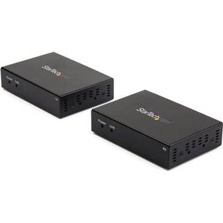 StarTech.com HDMI over CAT6 Extender - 4K 60Hz - 330' (100m) - IR Support - video/audio/infrared extender - HDMI