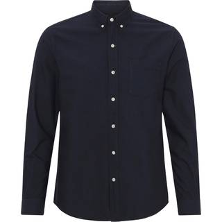 Colorful Standard Classic Organic Oxford Button Down Shirt Navy Blue