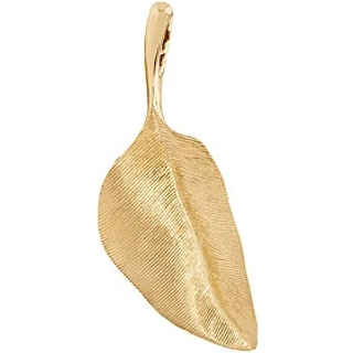 OLE LYNGGAARD COPENHAGEN Leaves 18 kt guld mini vedhæng, 3 cm