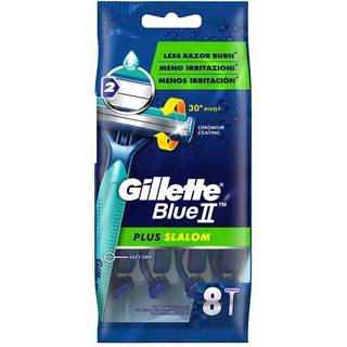Gillette Engangsskrabere Blue II Plus Slalom 8 stk.