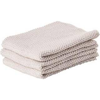 Zone Denmark Karklud 3 stk. - Warm Grey - 27x27cm