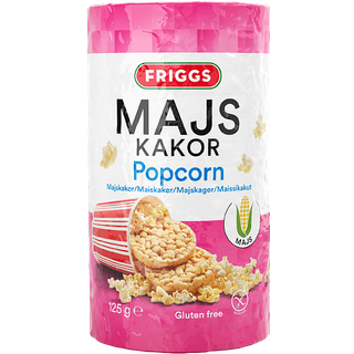 Friggs Majskakor Popcorn (125 g)