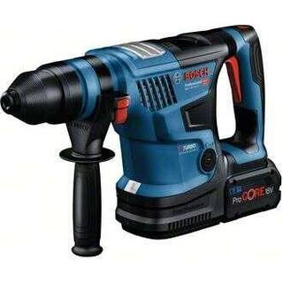 Bosch Professional GBH 18V-34 CF Borehammer med 2 stk. 5,5Ah batterier og lader