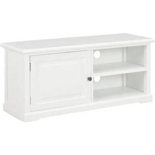 tv-bord 90x30x40 cm træ hvid
