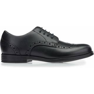 Start Rite Start-Rite Brogue Snr Black Patent Leather School Shoes Wide Fit
