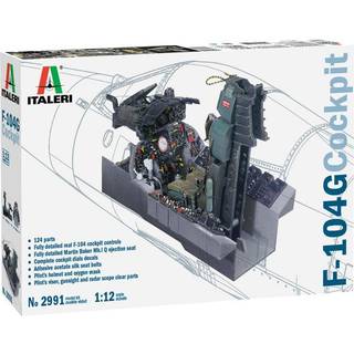ITALERI 1:12 - F-104G Cockpit