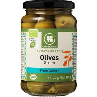 Urtekram Oliven grønne Økologisk - 360 g