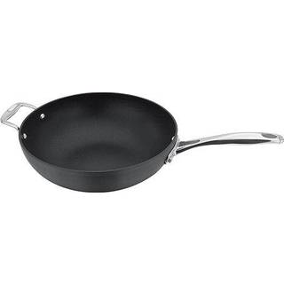 Stellar Stellar Grey Hard Anodised Non Stick Wok 28cm