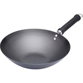 Wokpande 30 cm, sort