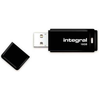 Integral USB 2.0 Flash Drive 16GB - Black