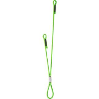 Edelrid Switch Double Sløjfe til egensikring størrelse 75 cm / 40 cm farve grøn/hvid
