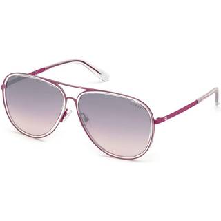 Guess GU6982 72Z 64 Solbriller Mænd Purple - Clear - 64mm