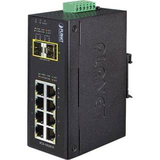 PLANET IGS-1020TF netværksswitch Ikke administreret Gigabit Ethernet (10/100/1000) Blå