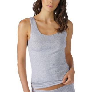 Mey Cotton Pure Tank Top - Greymarl - 36