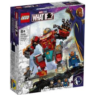 LEGO® 76194 Marvel Tony Starks Iron Man Sakaarian-rustning, Marvel-minifigur til børn fra 8 år og opefter