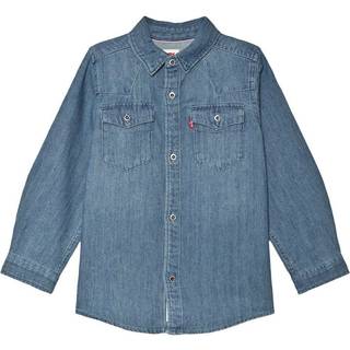 Levi's Barstow Western 100% Bomuld Denim Skjorter12 år (152cm)
