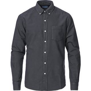 Colorful Standard Classic Organic Oxford Button Down Shirt Lava Grey