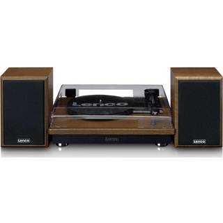 Lenco LS-100 Pladespiller m. Højtalere (Teak)