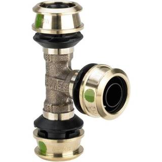 Viega Raxofix T-stykke 20 mm rødgods