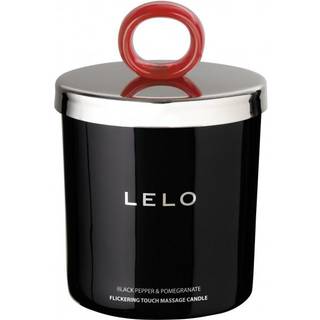 LELO Flickering Touch Massagelys m. Sort peber og granatæble