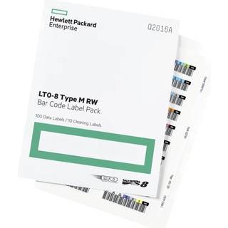 HP E LTO-8 Ultrium RW Bar Code Label Pack
