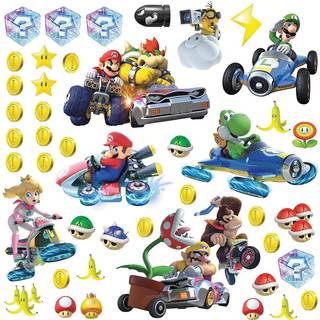 Nintendo Mario Kart 8 Wall Stickers