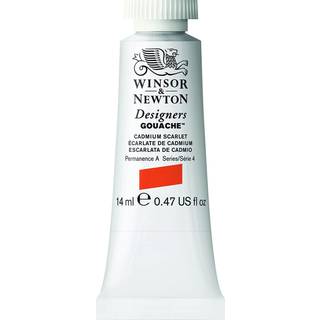 Winsor & Newton Designers Gouache 14 ml – Cadmium scarlet 106
