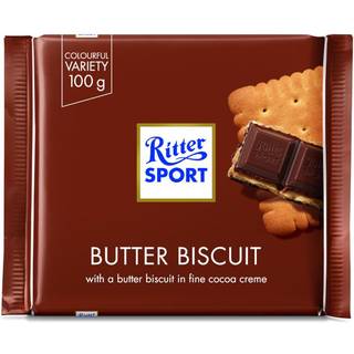 Ritter Sport Kiks & Mælkechokolade