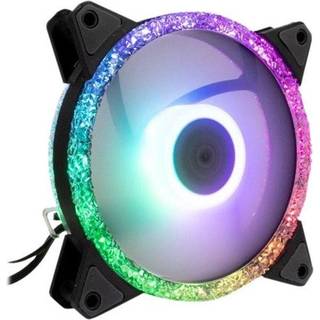 Inter-Tech Argus RS-071 RGB - Kabinet køler - 120mm - Sort