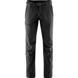 maier sports Herren Funktionshose schwarz Mikrofaser/Funktion unifarben