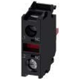 Siemens Kontaktmodul med 1 kontakt element, 1nc, skrue terminal, 3su1400-1aa10-1ca0