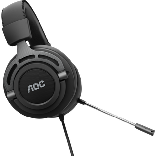 AOC GH200 Kablet Gaming Headset. Sort/Grå
