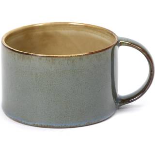 Serax - Coffee Cup D8 X H5,1 cm - Rust/Dark Blue - Kaffekopper - Anita Le Grelle - Brun,Blå