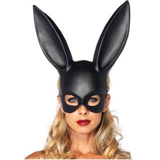 Sort kanin maske