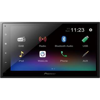 Pioneer DMH-A340DAB Bilstereo Multimediaafspiller Bluetooth / DAB+