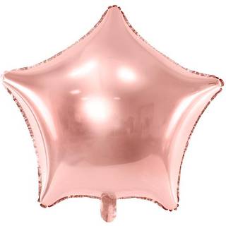 Rose guld Stjerne 18" folieballon