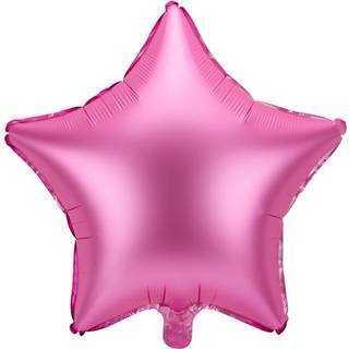 Pink Stjerne 19" folieballon