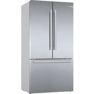 Bosch Serie 8 Fritstående køl/frys 183 x 90.5 cm Fingeraftryk afvisende børstet stål , Total No Frost KFF96PIEP