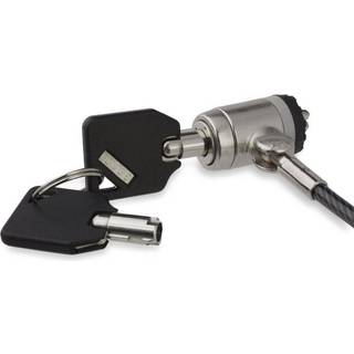 StarTech.com Keyed Cable Lock - Push-to-Lock Button - 2 m / 6.5' Cable - security cable lock