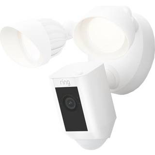 Ring Floodlight Cam Wired Plus - White
