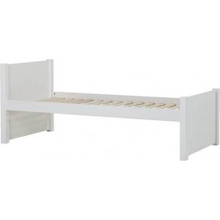 Hoppekids NOAH DELUXE - Juniorseng - 1 Mellem og 1 Høj Gavl - 90x200cm - Hvid