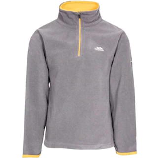 Trespass etto - male microfleece at100 STORM GREY 3/4