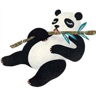RoomMates Wallstickers Panda
