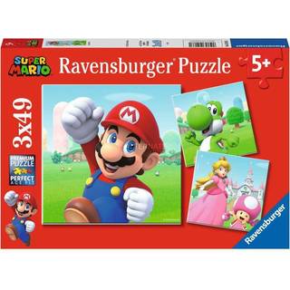 Ravensburger Puslespil Super Mario, 3X49 Brikker