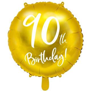 90 års fødselsdag folieballone18"